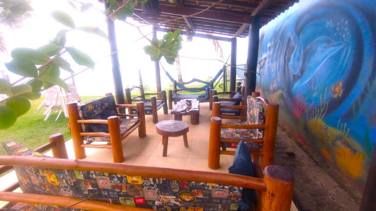 Paraiso Azul Com Vistas Maravilhosas Cumuruxatiba Exterior foto